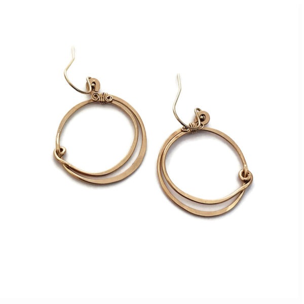 Gold Fill Hoop Earrings