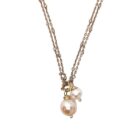Pearl And Rose Gold Fill Necklace