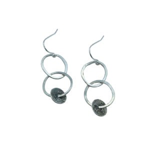 Sterling Silver Double Hoop Earrings