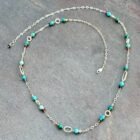 Turquoise And Sterling Silver Necklace