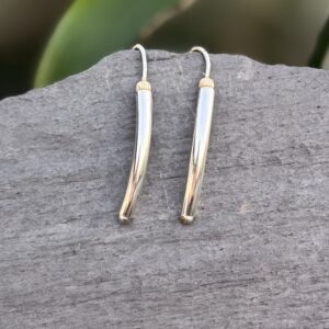 Sterling Silver Arch Earrings